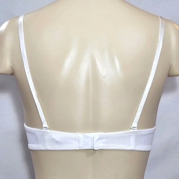 34B Maidenform 5809 Self Expressions Convertible Pushup Bra White NWT - Picture 3 of 4